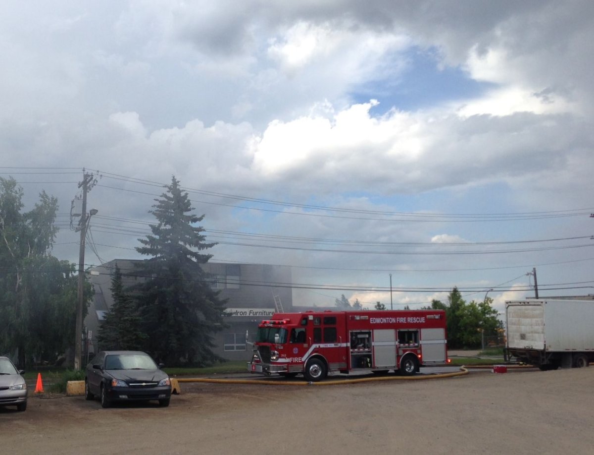 Fire at Iron Furniture; June 27, 2014.
