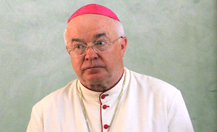 File picture taken in Santo Domingo, on August 12, 2011 of the Vatican's envoy to the Dominican Republic Jozef Wesolowski.