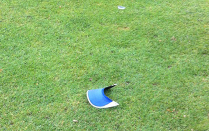 Lightning golf course