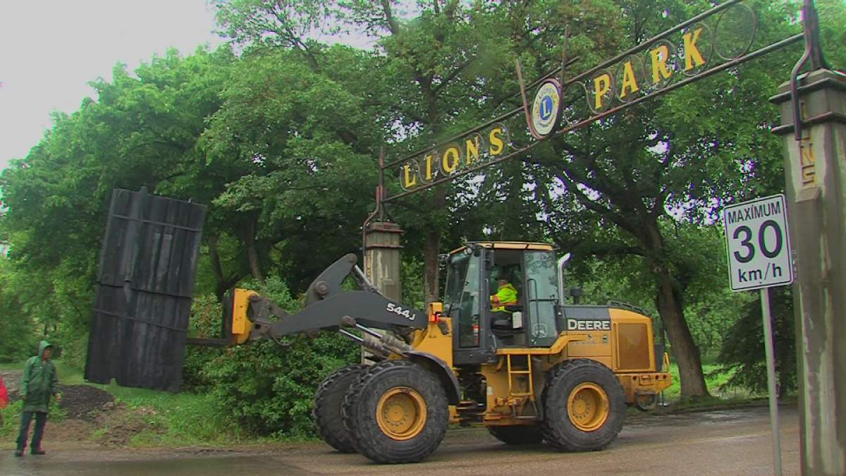 The city of Medicine Hat  prepares for flooding with the South Saskatchewan River expected to peak on Friday.