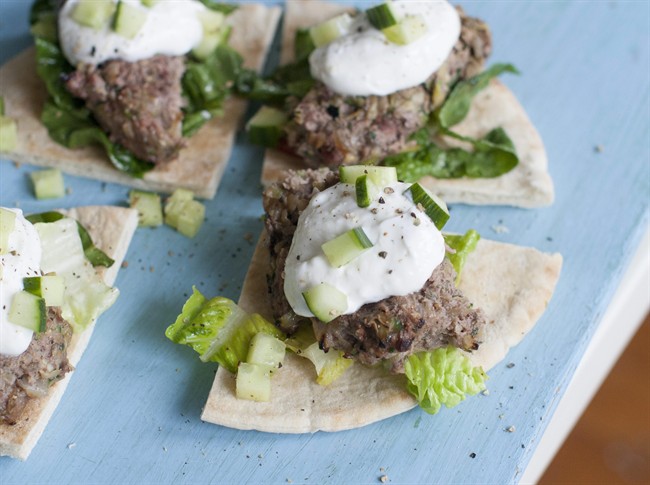 Making lamb a little leaner for a healthier burger