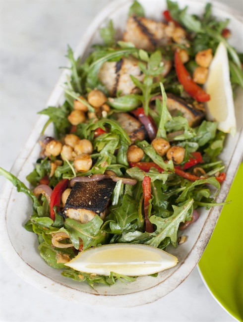Grilled salad Reason to finally use grilling pan