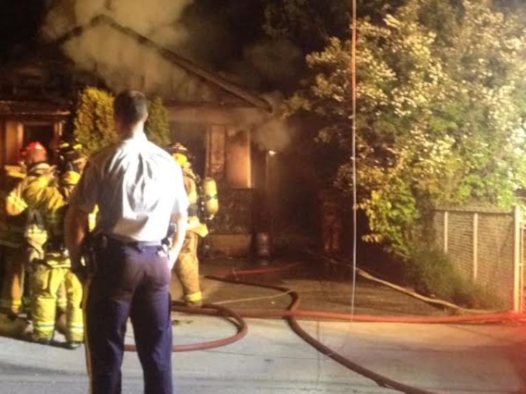 Penticton house fire - image