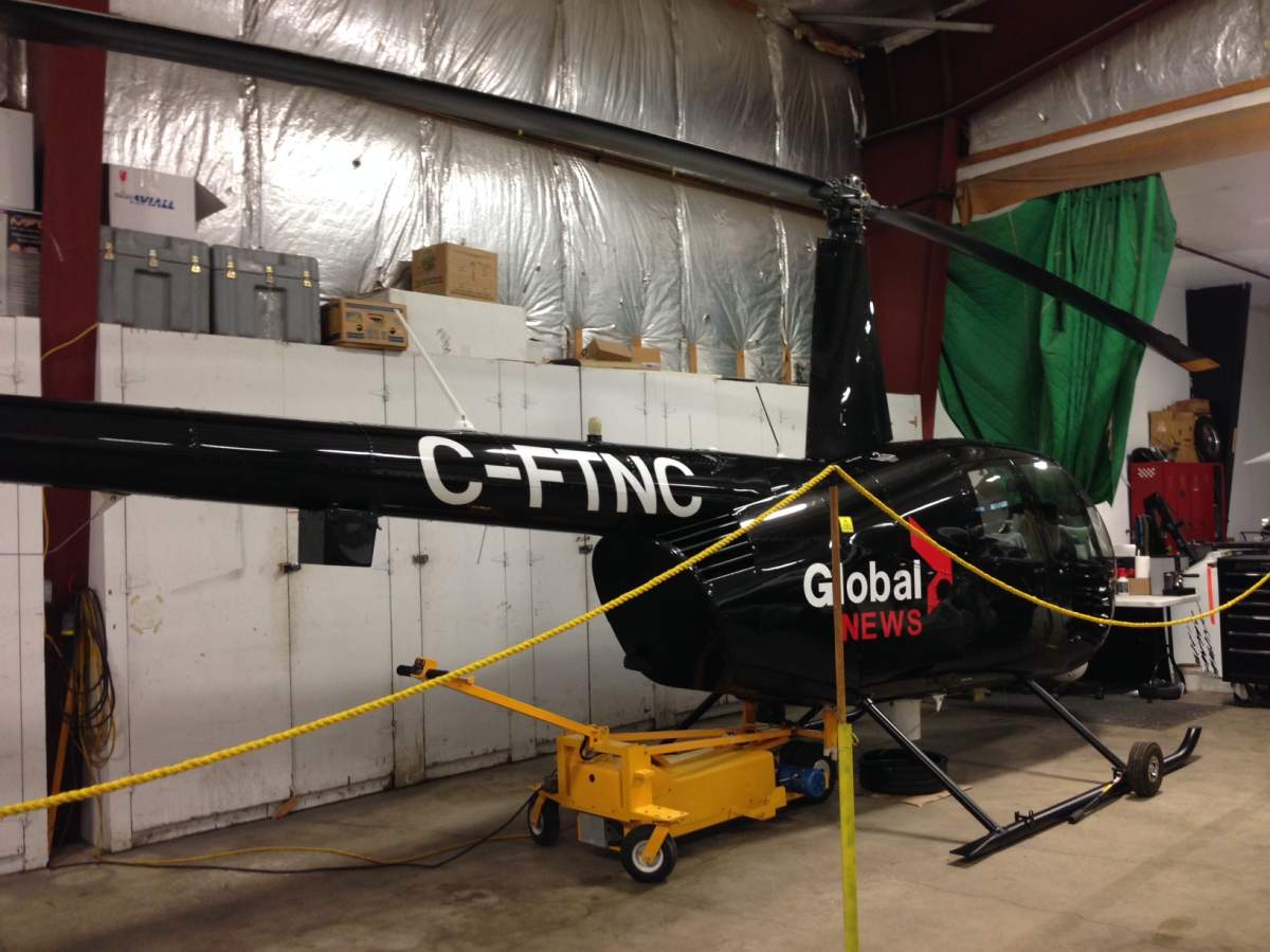 St. Andrews Airport is also home to Global’s SkyView1 helicopter