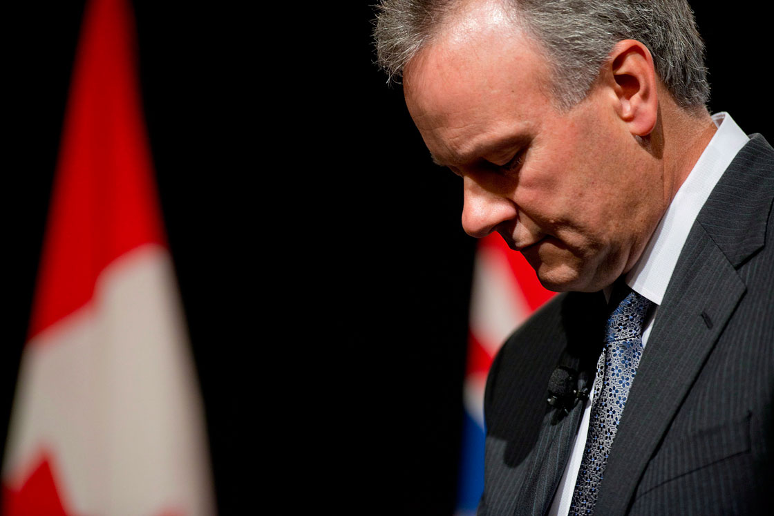 Bank of Canada governor Stephen Poloz held the trend-setting interest rate at 1 per cent, citing a weaker economic backdrop.