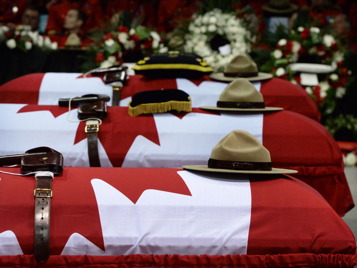 In Photos: Canada Mourns Fallen RCMP Officers In Moncton Shooting ...