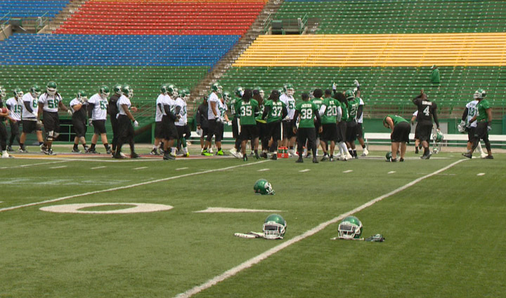 Some new faces but Saskatchewan Roughriders poised to defend Grey Cup Championship.
