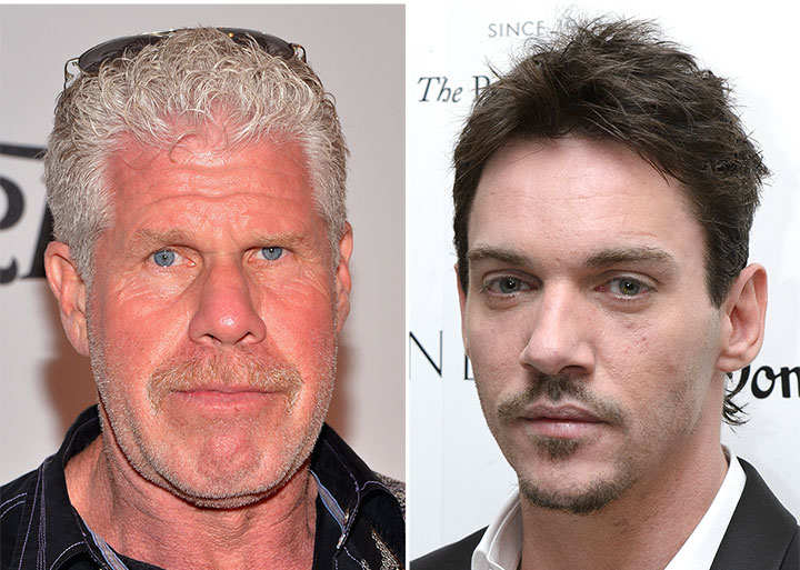 Ron Perlman and Jonathan Rhys Meyers