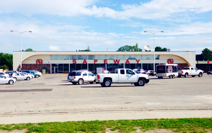 The Safeway store on Ness Avenue near Sturgeon Road is among those slated for closure.