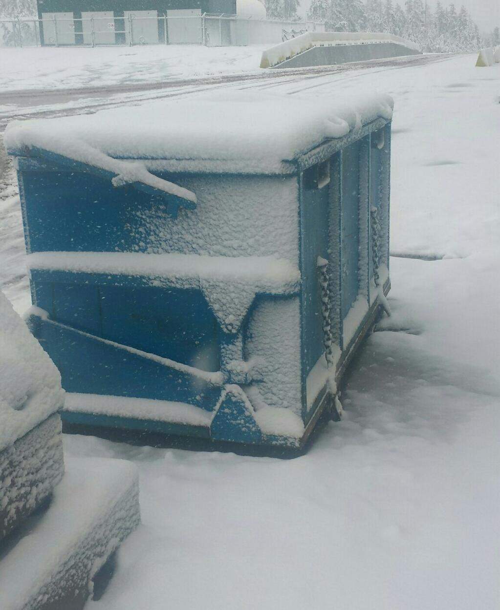 Many Northern Saskatchewan communities woke up to a blanket of Snow the morning of Friday, June 6, 2014.