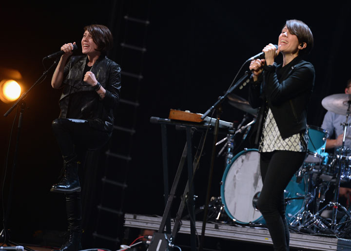 Tegan and Sara.