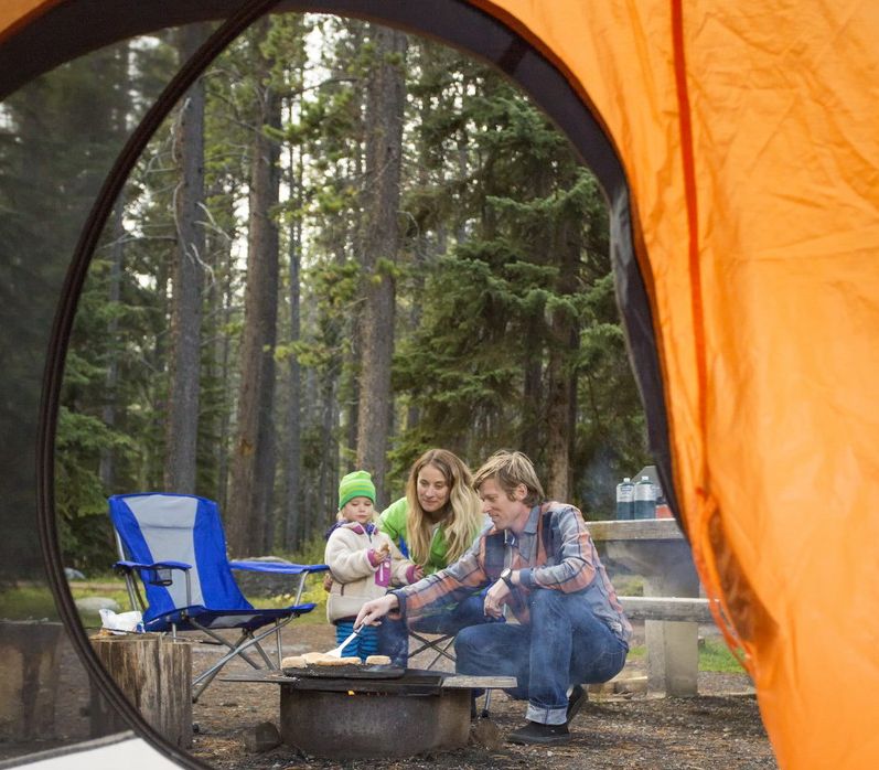 Equipped campsite program in Banff perfect for outdoor novices - image
