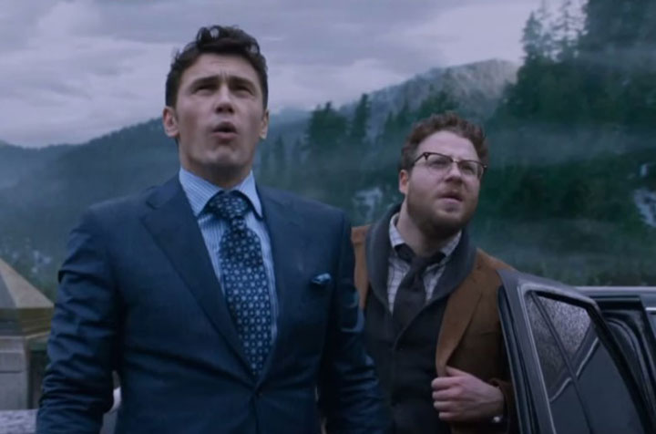 James Franco and Seth Rogen in a scene from 'The Interview.'.