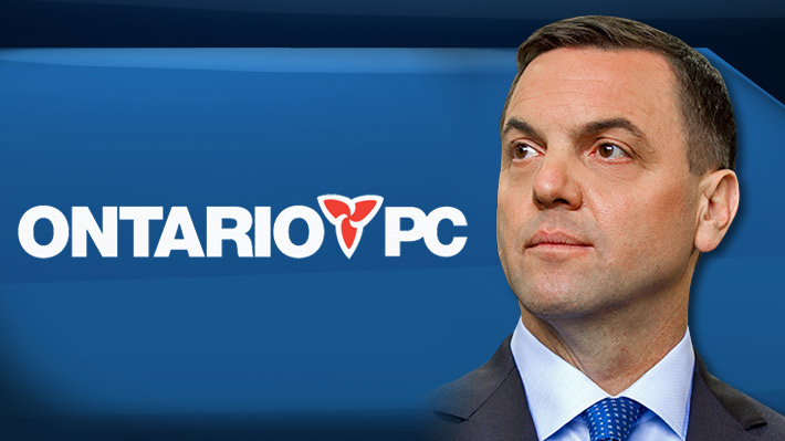 The executive of the Ontario PC party meets in Toronto Saturday to set a date and rules for a leadership convention. Jim Wilson is serving as interim leader after Tim Hudak resigned following the Liberals' election win.