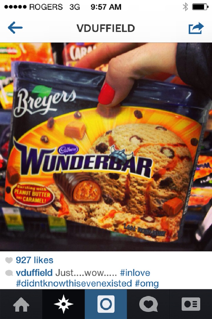 Taken from Duffield’s Instagram.