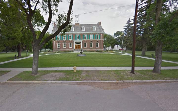 Police in Saskatchewan say they have arrested a woman after finding a small amount of marijuana stashed away in the Weyburn courthouse.