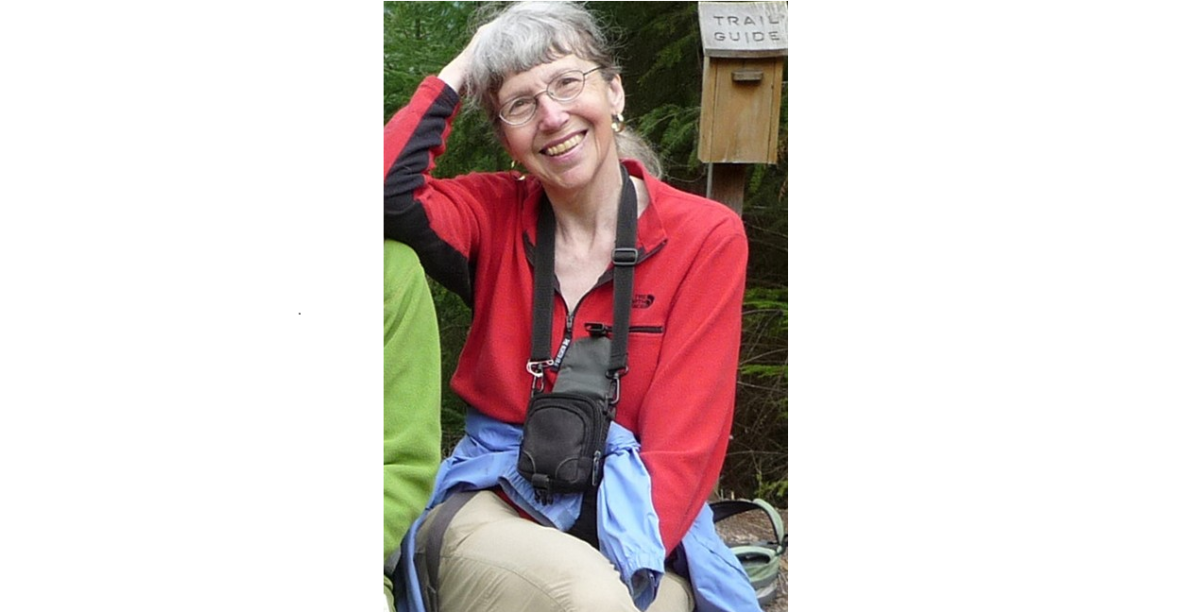 This undated photo provided by Lola Kemp shows Karen Sykes. Crews searched Mount Rainier National Park on Friday, June 20, 2014, for Sykes, an outdoors writer, was reported missing late Wednesday while she researched a story. (AP Photo/Lola Kemp).