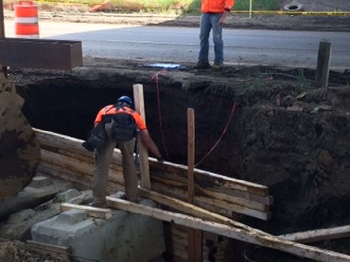 Alberta Transportation crews have closed Yellowhead Trail eastbound at the Anthony Henday Drive interchange, east of 17 Street. 