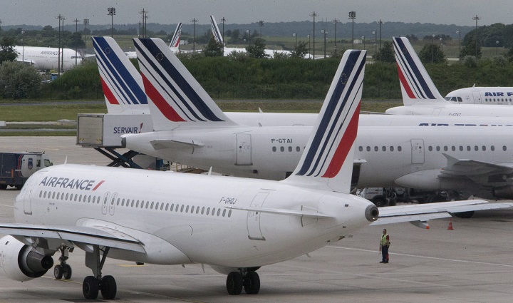 Air France planes.