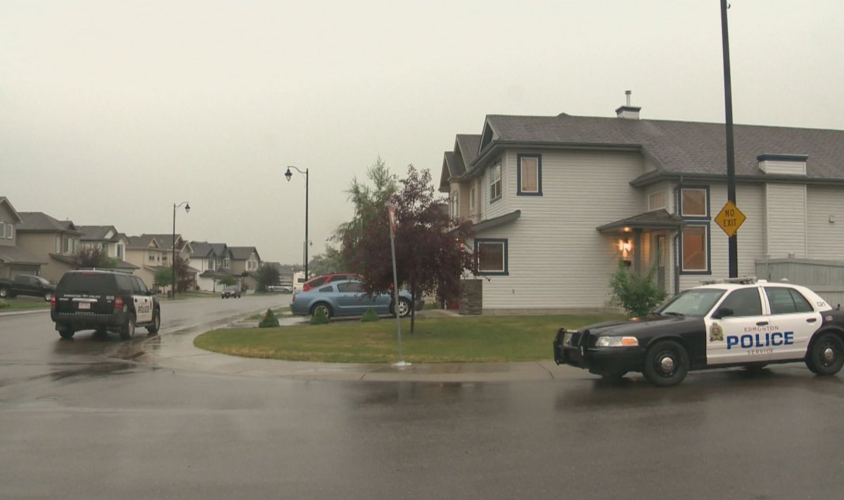 Police called to a home in the area of 204 st & 56 ave around 2:30 a.m. for a weapons complaint.