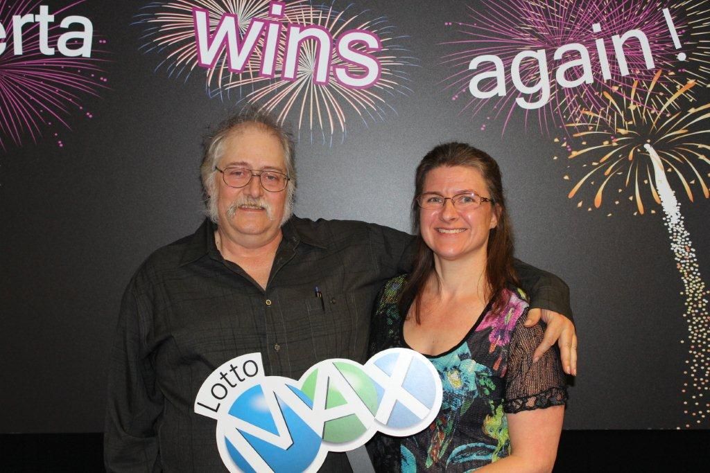 Andrea and Bill Groner, Edmonton’s $50 Million LOTTO MAX winners