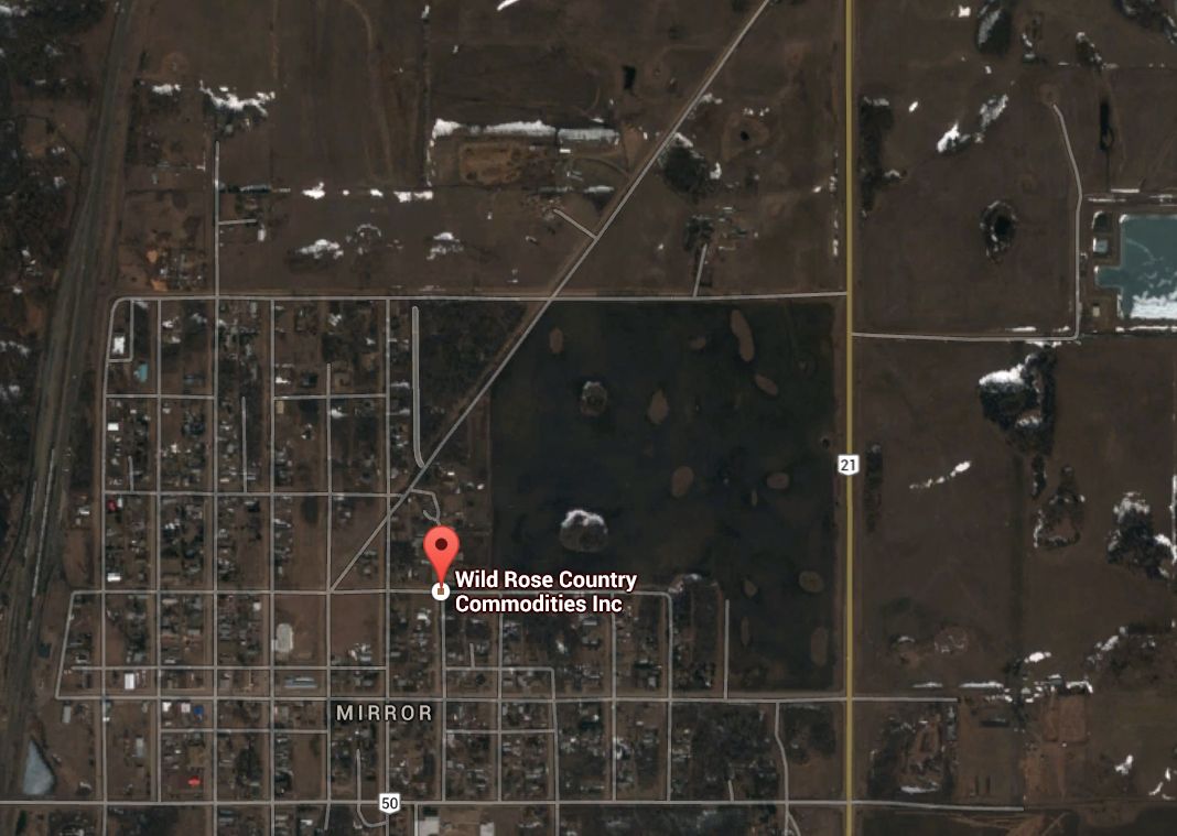 Industrial spill of frac sand in Bashaw prompts health warning - image