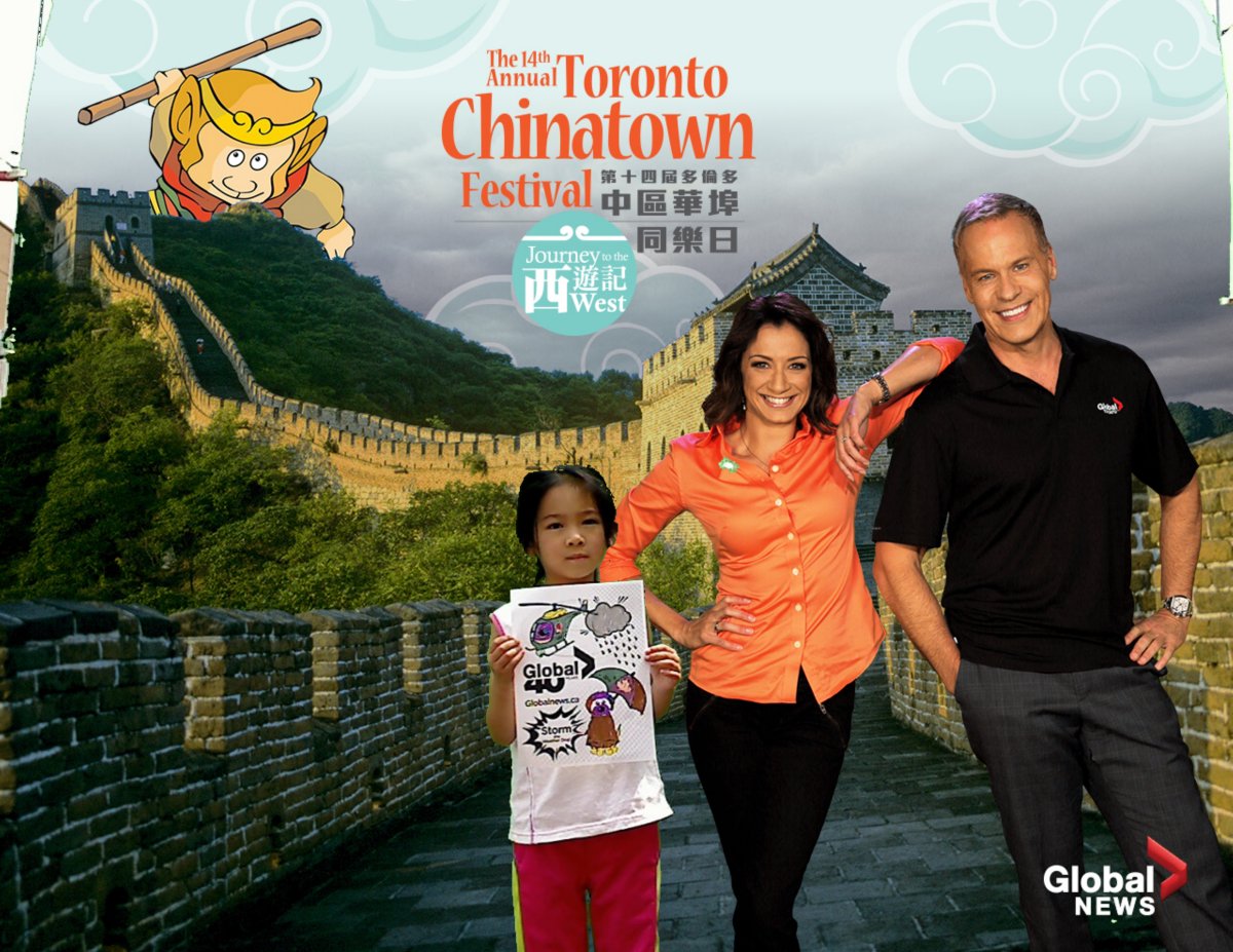 Photo from Global News' Toronto Chinatown Festival "photo booth".