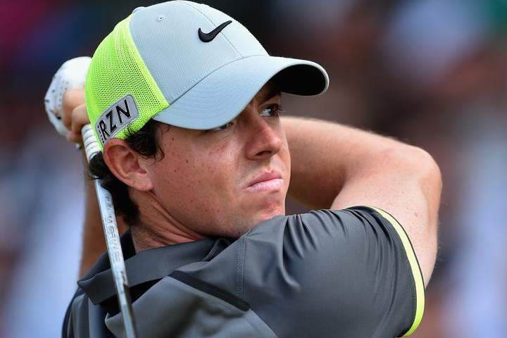 Rory McIlroy at The Open
