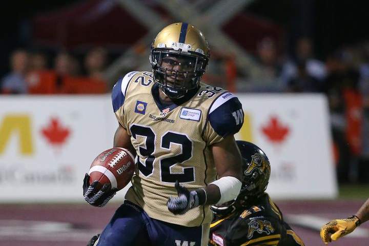 Nic Grigsby, the CFL's touchdown leader, has been released by the Winnipeg Blue Bombers.