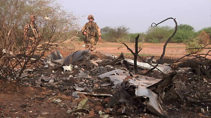 Air Algerie crash site