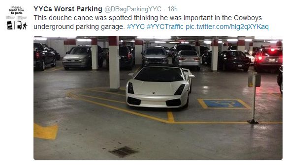 Calgary’s worst parkers ousted on Twitter page - image