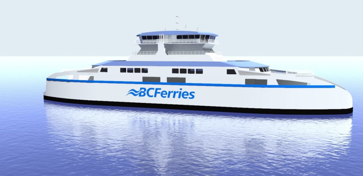 Rendering of the new vessels.