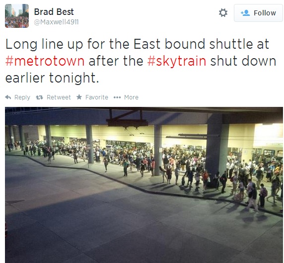 Massive SkyTrain disruptions blamed on a computer glitch - image
