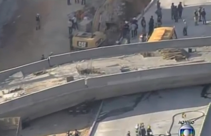 At least 2 dead after overpass collapses in Brazil - National ...