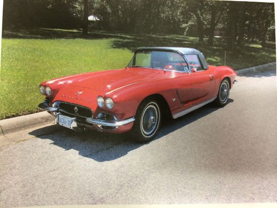 The red, 1962 Chevrolet Corvette was stolen from the 9600 block of Bonaventure Drive S.E.