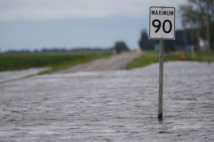 Southwestern Manitoba suffered unusual summer flooding after intense rains fell at the end of June, 2014.