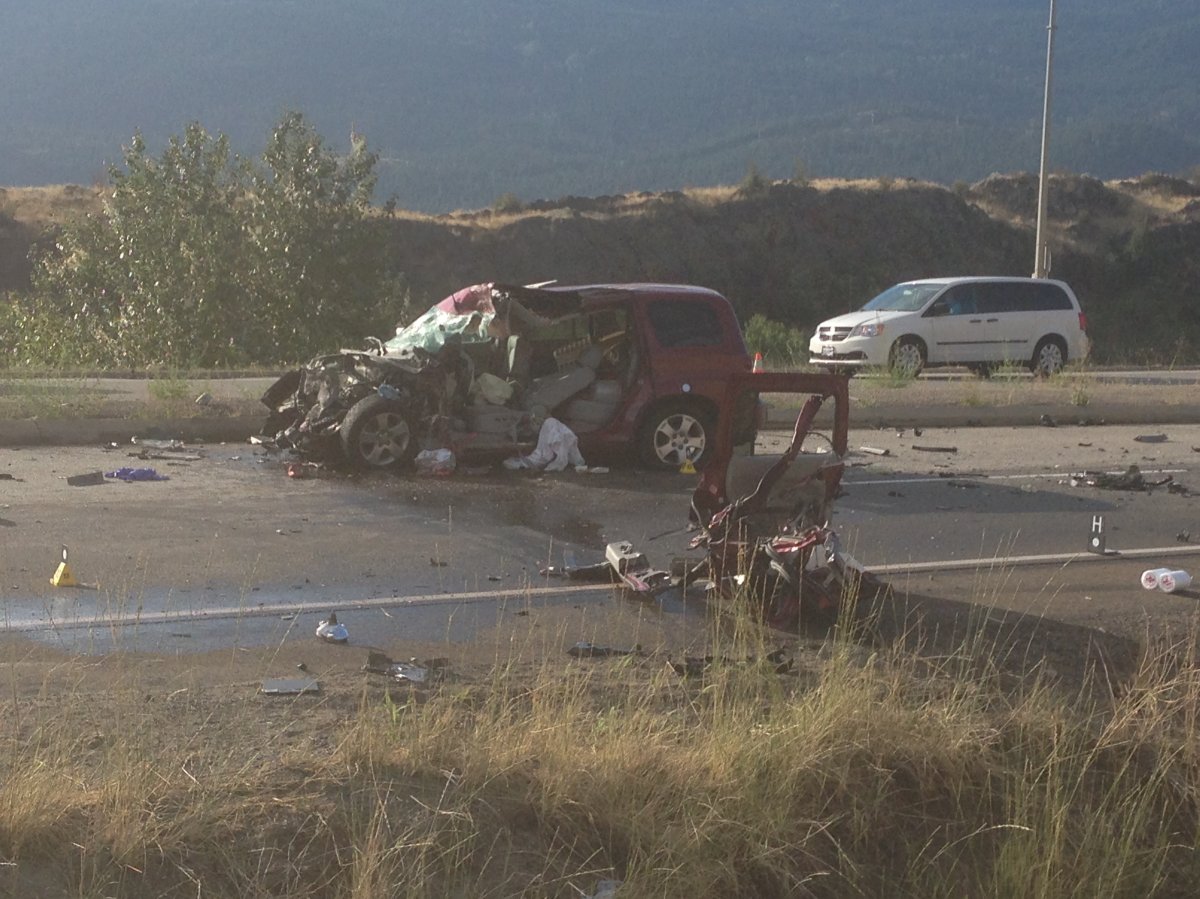 UPDATE Four people taken to hospital after crash on Highway 97 Globalnews.ca