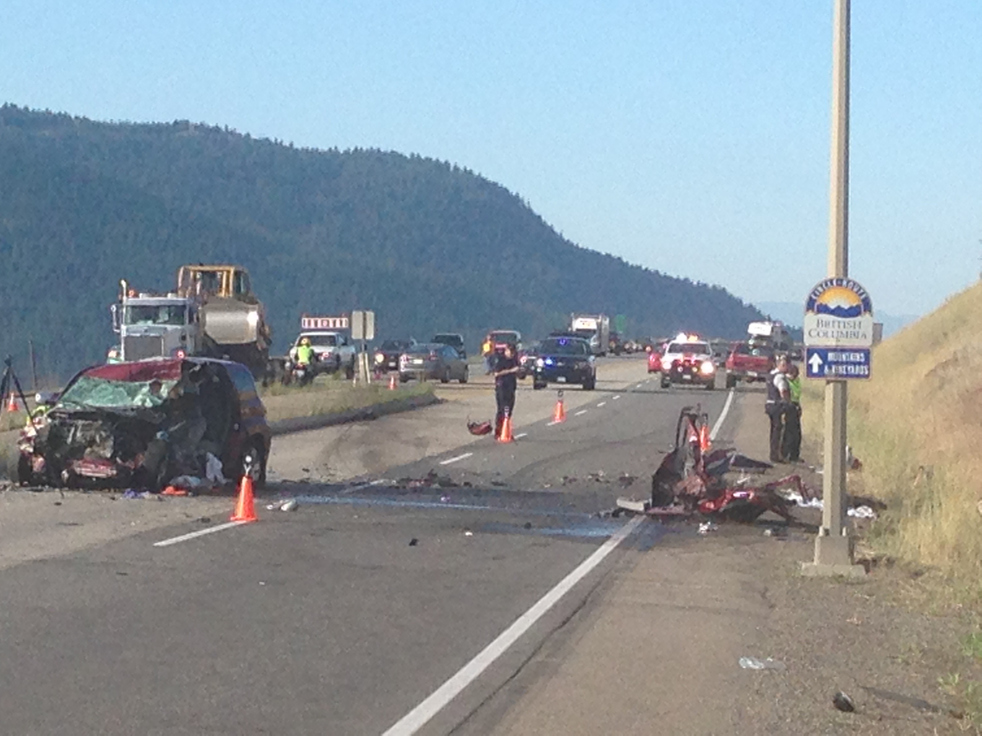 UPDATE: Four people taken to hospital after crash on Highway 97 ...