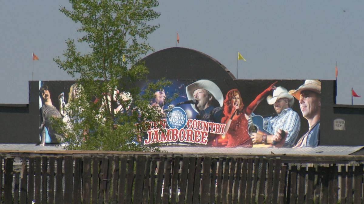 Spokeswoman Kim Blevins says a new drainage system installed earlier this year is helping to keep the grounds in fairly good shape.