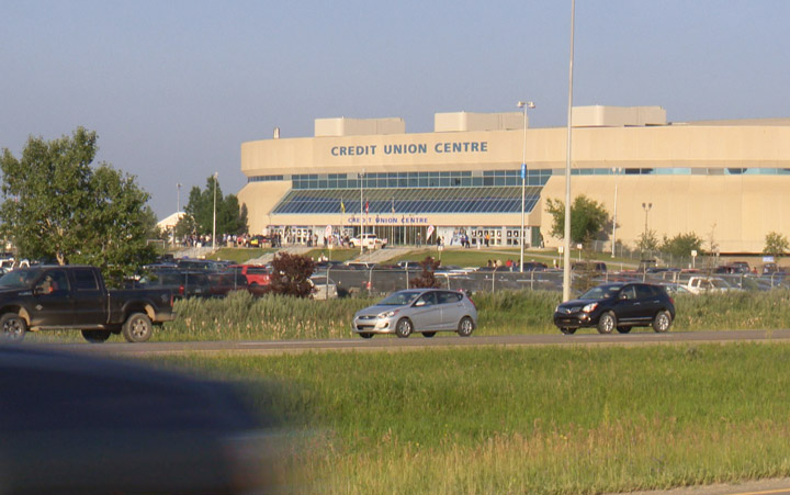 Officials hope that traffic lights on two main routes into Credit Union Centre will create a smoother commute for attendees leaving the arena.