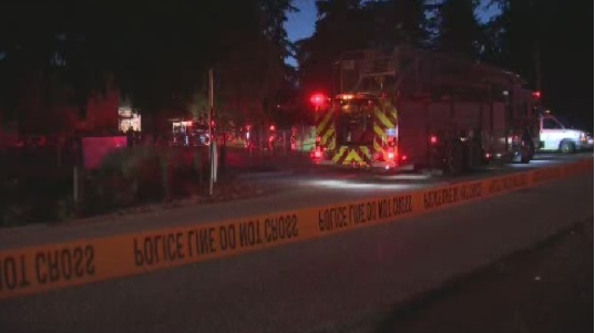 Fire crews battle suspicious fire at a Delta elementary school - image