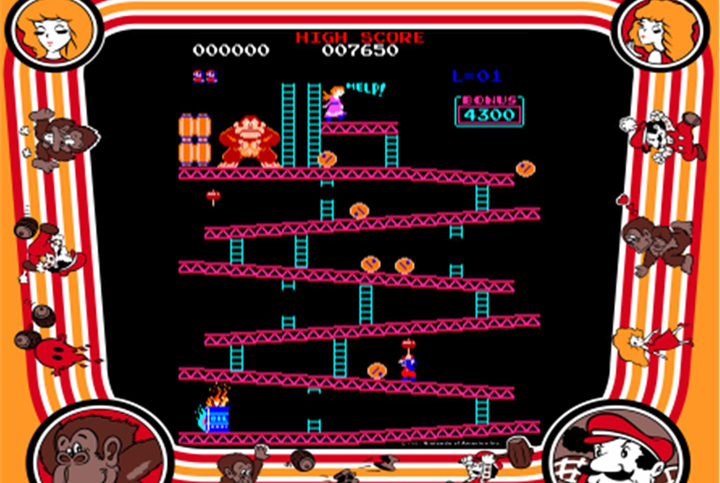 'Donkey Kong' hit arcades July 9, 1981.  