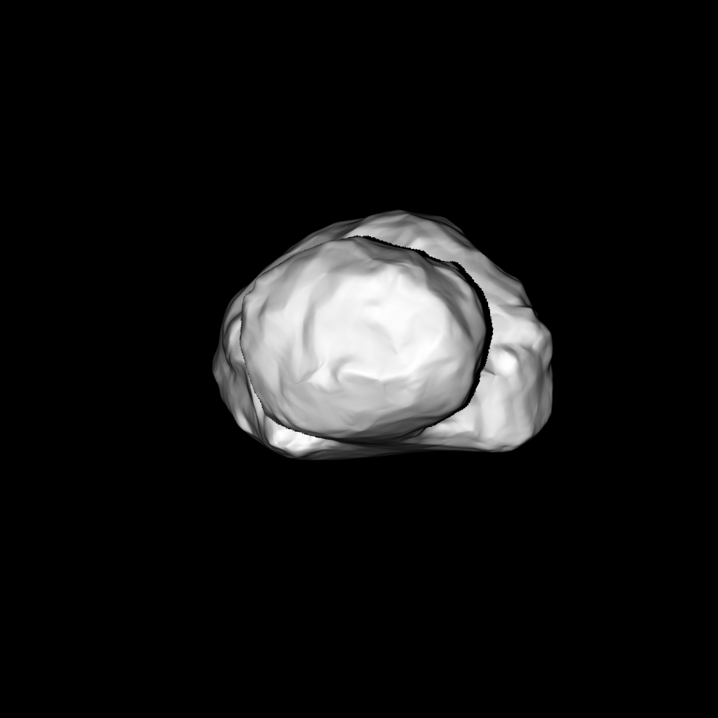 Comet 67P/C-G shape model based on OSIRIS images 14-24 July.