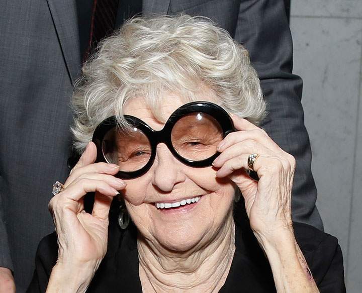 Elaine Stritch, pictured in February 2014.