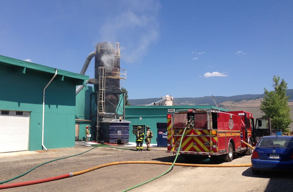 Kelowna commercial structure fire doused - image