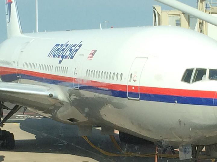 The photo Cor Pan posted to Facebook before boarding Malaysia Airlines Flight MH17.