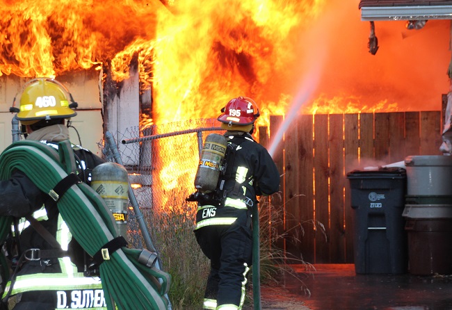 Abandoned home in Surrey destroyed by suspicious fire - image
