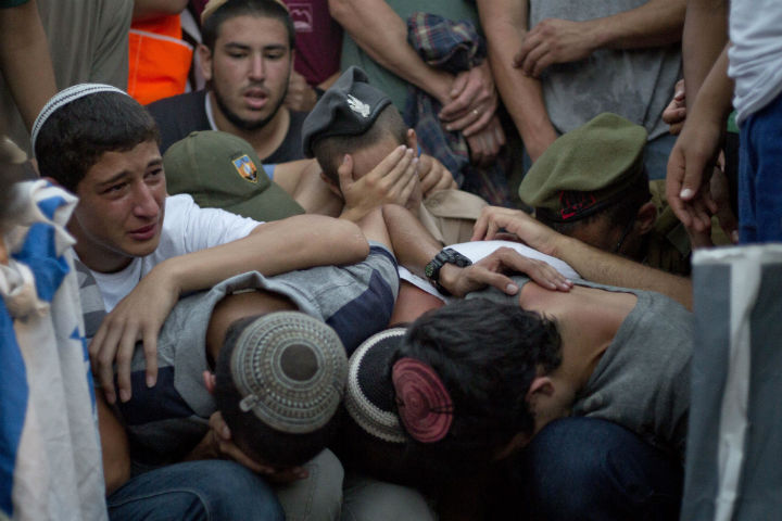 Mourning, Military Strikes After Israeli Teens Found Dead - National ...