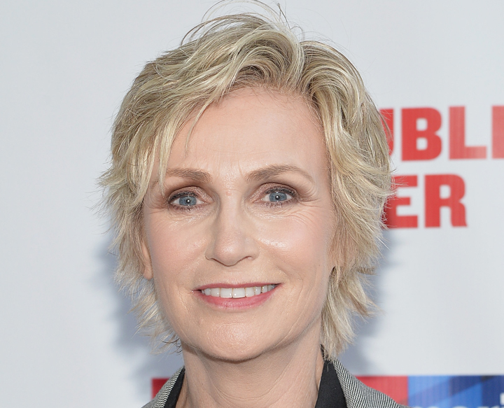Actress Jane Lynch attends an event on June 23, 2014 in New York, United States.  
