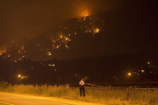 Human caused fires like the Smith Creek Wildfire could be a real threat as the temperature in the Okanagan remains high and the humidity level low for the B.C. Day long weekend. 